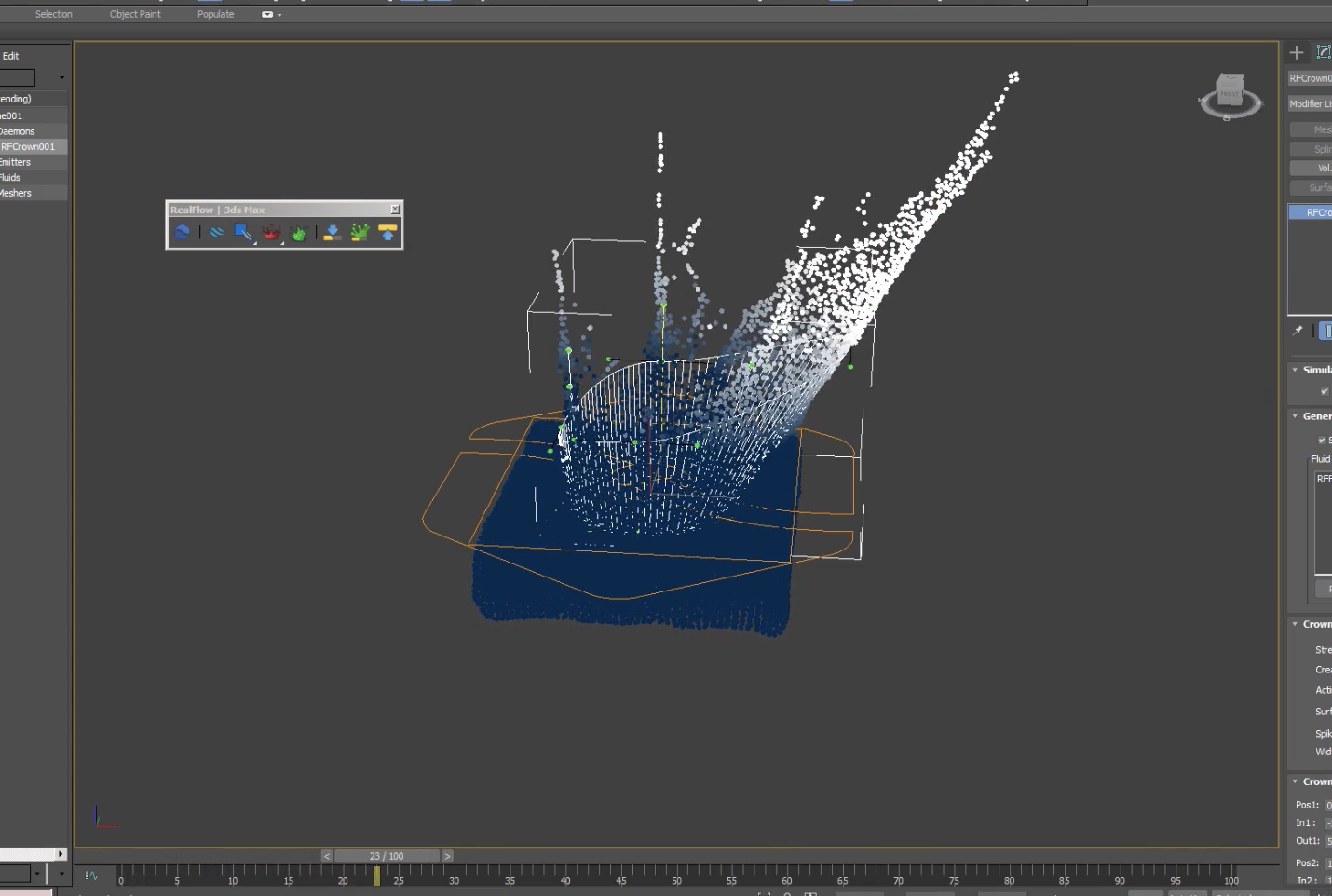Realflow For Autodesk 3d Max Fluids Multiphysics Simulator